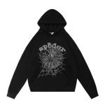 Spider Web Hooded Sweatshirt