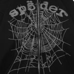 sp5der Spider Web Zip-Up Hoodie
