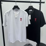 AMI Heart Embroidered T-Shirt P35