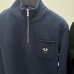 Ears of Wheat Half-Zip Crewneck Sweatshirt