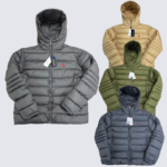 Ralph Lauren Lightweight Quilted Hooded Puffer Jacket, Full‑Zip Packable Short Winter Coat Unisex, 4 Color Options